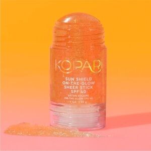 Anthropologie Kopari Sun Shield On-the Glow Sheer Stick Shimmery Sunscreen
